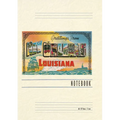 Vintage Lined Notebook Greetings from New Orleans, Louisiana