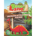 DinoLand Dinosaur Activity Book For Kids Ages 3+: Coloring Book, Mazes, Spot the Difference, Dot to Dot, Word Search, Puzzles and More!