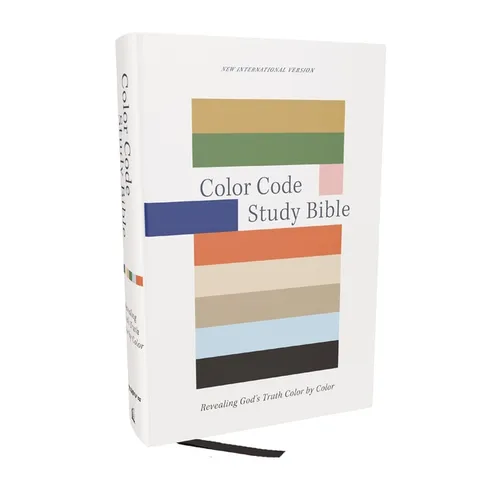 Color Code Study Bible, Revealing God's Truth Color by Color (Niv, Hardcover, Red Letter, Comfort Print)