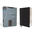 Niv, Thinline Bible, Compact, Leathersoft, Black/Gray, Red Letter, Comfort Print