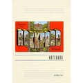 Vintage Lined Notebook Greetings from Rockford, Illinois