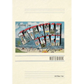 Vintage Lined Notebook Greetings from Savannah Beach