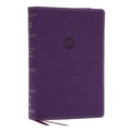 Enduring Word Study Bible: Pastoral Commentary from Every Chapter of the Bible (Nkjv, Purple Leathersoft, Red Letter, Comfort Print, Thumb Indexed)
