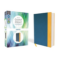 Niv, Giant Print Compact Bible for Boys, Leathersoft, Blue, Red Letter Edition, Comfort Print