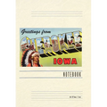 Vintage Lined Notebook Greetings from Cherokee