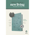 NLT Thinline Reference Bible, Filament Enabled (Leatherlike, Floral Leaf Teal, Indexed, Red Letter)