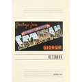 Vintage Lined Notebook Greetings from Savannah