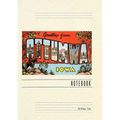 Vintage Lined Notebook Greetings from Ottumwa