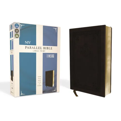 Side-By-Side Bible-PR-NIV/MS Large Print: Two Bible Versions Together for Study and Comparison