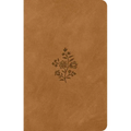 ESV Premium Gift Bible (Trutone, Nubuck Caramel, Wildflower Design)