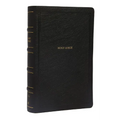 Nkjv, Reference Bible, Personal Size Large Print, Leathersoft, Black, Red Letter Edition, Comfort Print: Holy Bible, New King James Version