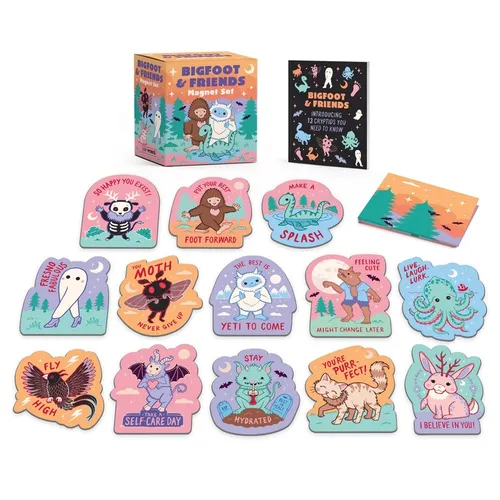 Bigfoot & Friends Magnet Set