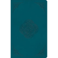 ESV Thinline Bible, Red Letter (Trutone, Deep Teal, Rotunda Design)