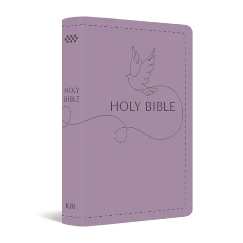 KJV Holy Bible: Deluxe Gift Bible - Lilac Dove: King James Version Bible, Ribbon Marker, Red Letter Edition, Readable Type