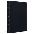 ESV Giant Print Personal Size Bible, Red Letter (Genuine Leather, Black)