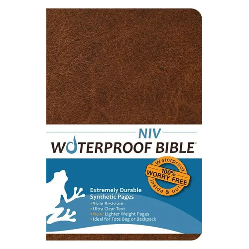 Waterproof Bible-NIV