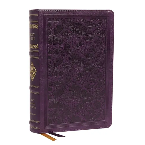 Kjv, Sovereign Collection Bible, Personal Size, Leathersoft, Purple, Thumb Indexed, Red Letter Edition, Comfort Print: Holy Bible, King James Version