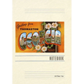 Vintage Lined Notebook Greetings from Thomaston