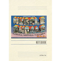 Vintage Lined Notebook Greetings from Muscle Shoals