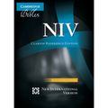 NIV Clarion Reference Bible, Black Calf Split Leather, Ni484: X