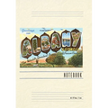 Vintage Lined Notebook Greetings from Albany