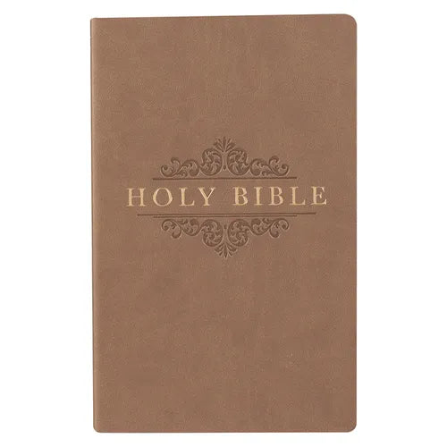 KJV Budget Gift & Award Lux-Leather Brown