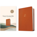 The Message Women's Devotional Bible (Leather-Look, Terracotta)