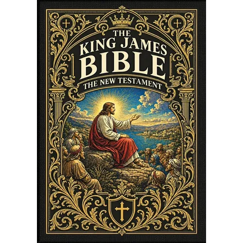 The King James Bible - The New Testament (Golden Monarch Collector's Edition) (Case Laminate Hardcover with Jacket)