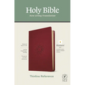 NLT Thinline Reference Bible, Filament Enabled Edition (Red Letter, Leatherlike, Berry)
