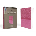 NIV, Super Giant Print Reference Bible, Giant Print, Imitation Leather, Pink, Red Letter Edition