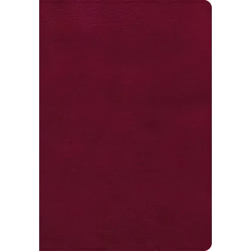 NASB Super Giant Print Reference Bible, Burgundy Leathertouch, Indexed