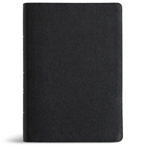 CSB Super Giant Print Reference Bible, Optimal Type, Digital Study Edition, Black Genuine Leather