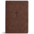 CSB Super Giant Print Reference Bible, Optimal Type, Digital Study Edition, Brown Leathertouch