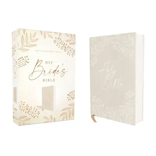 Niv, Bride's Bible, Cloth Over Board, Cream, Red Letter, Comfort Print