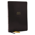 KJV Holy Bible with Apocrypha and 73,000 Center-Column Cross References, Black Leathersoft, Red Letter, Comfort Print (Thumb Indexed): King James Vers
