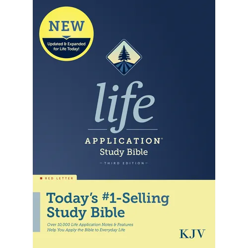 KJV Life Application Study Bible, Third Edition (Hardcover, Red Letter)