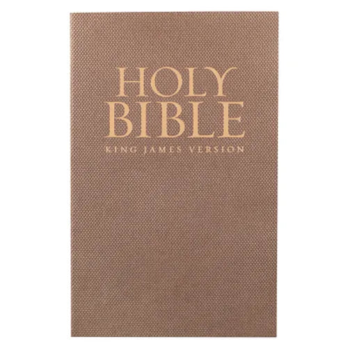 KJV Budget Gift & Award Soft Cover Antique Gold