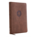 Kjv, Thinline Bible Youth Edition, Leathersoft, Brown, Red Letter Edition, Comfort Print