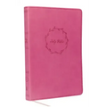 Kjv, Value Thinline Bible, Large Print, Leathersoft, Pink, Red Letter Edition, Comfort Print