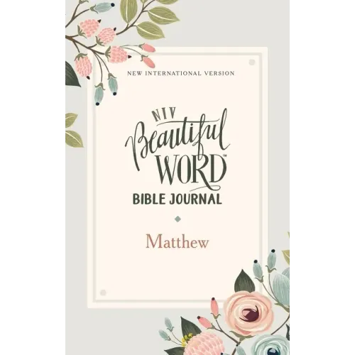 Niv, Beautiful Word Bible Journal, Matthew, Paperback, Comfort Print