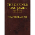 Defined King James Bible New Testament