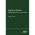 Exegesis at Qumran: 4qflorilegium in Its Jewish Context