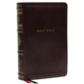 Nkjv, Personal Size Reference Bible, Sovereign Collection, Leathersoft, Brown, Red Letter, Thumb Indexed, Comfort Print: Holy Bible, New King James Ve