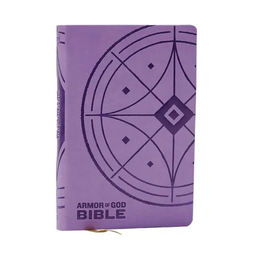 NKJV Armor of God Bible, Purple Leathersoft (Children's Bible, Red Letter, Comfort Print, Holy Bible): New King James Version