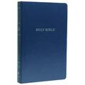 KJV, Gift and Award Bible, Imitation Leather, Blue, Red Letter Edition