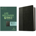 NLT Life Recovery Bible, Second Edition, Personal Size (Leatherlike, Black/Onyx)