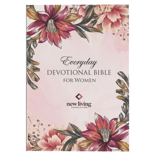 NLT Holy Bible Everyday Devotional Bible for Women New Living Translation, Floral