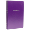 KJV, Gift and Award Bible, Imitation Leather, Purple, Red Letter Edition