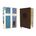 NIV, the Message, Parallel Bible, Leathersoft, Brown: Two Bible Versions Together for Study and Comparison
