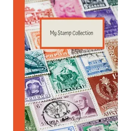 My Stamp Collection: Stamp Collecting Album for Kids